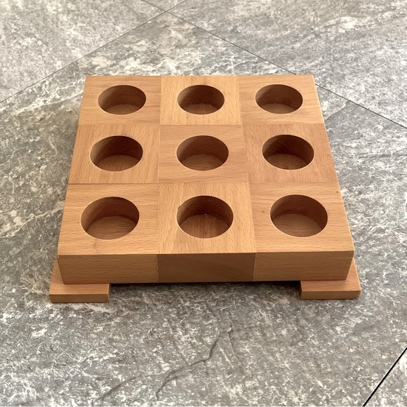 Target Michael Graves Tea Light Candle Holder Wood Holder, Rare Collectible - Picture 3 of 13